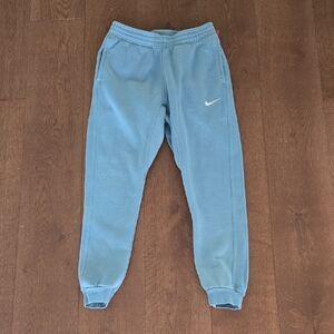 Nike Light Blue Swoosh Joggers
